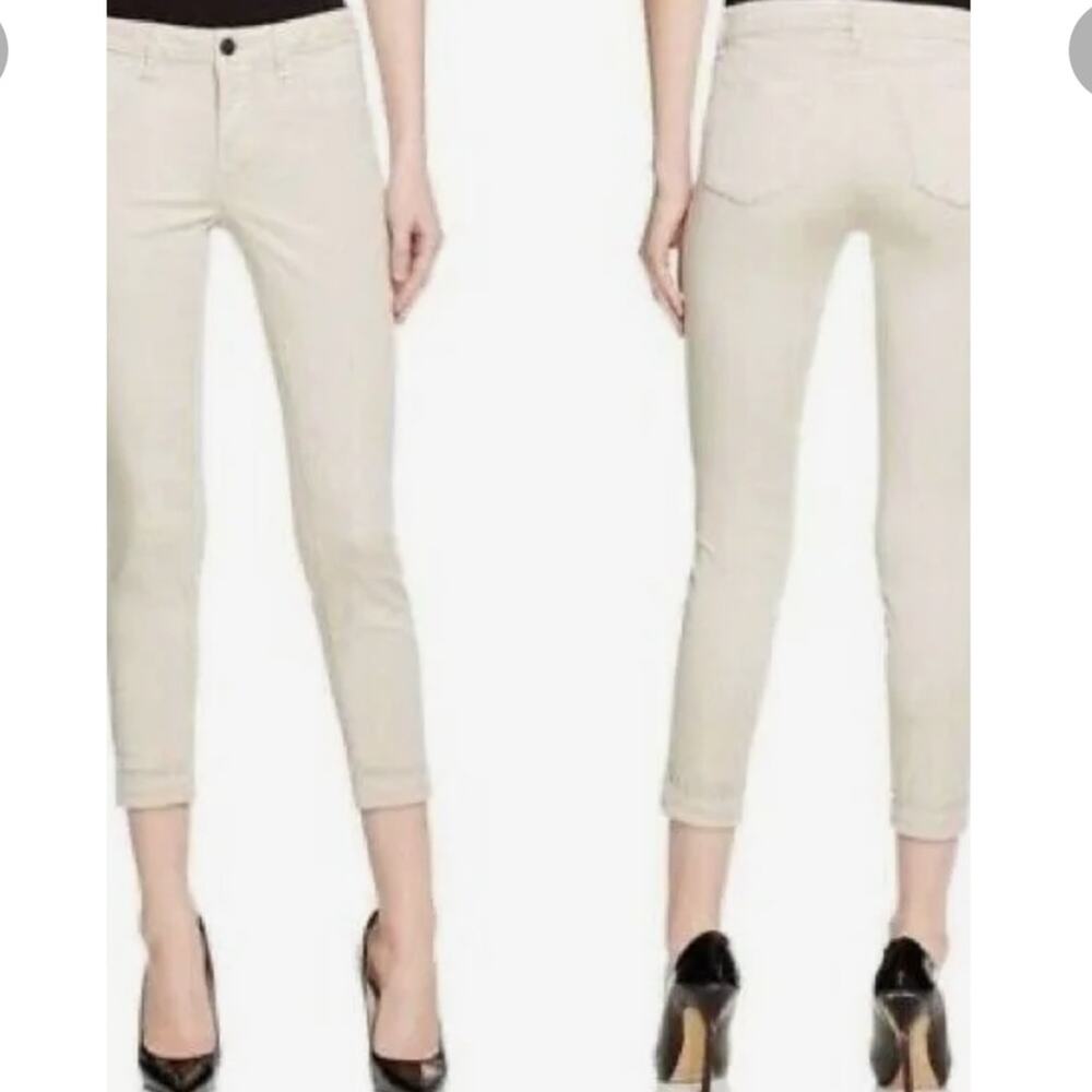 J Brand Jeans J Brand Anja Biscuit Cuffed Crop Ankle Jeans Size 25